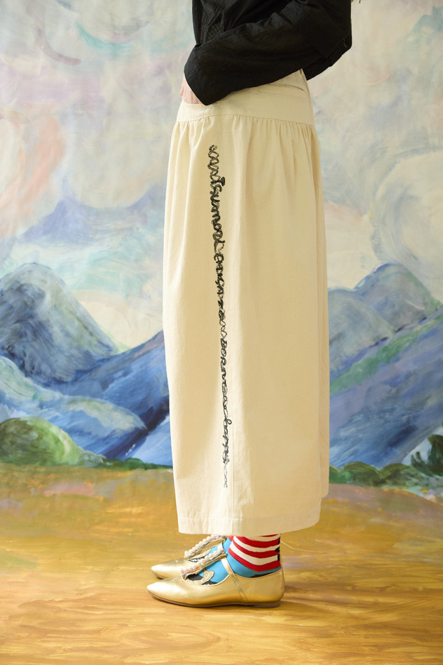 50.Playful Line pants 詳細画像 ivory 2