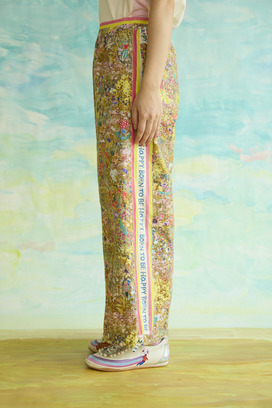 2.Happy flower field pants 詳細画像