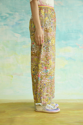 2.Happy flower field pants 詳細画像