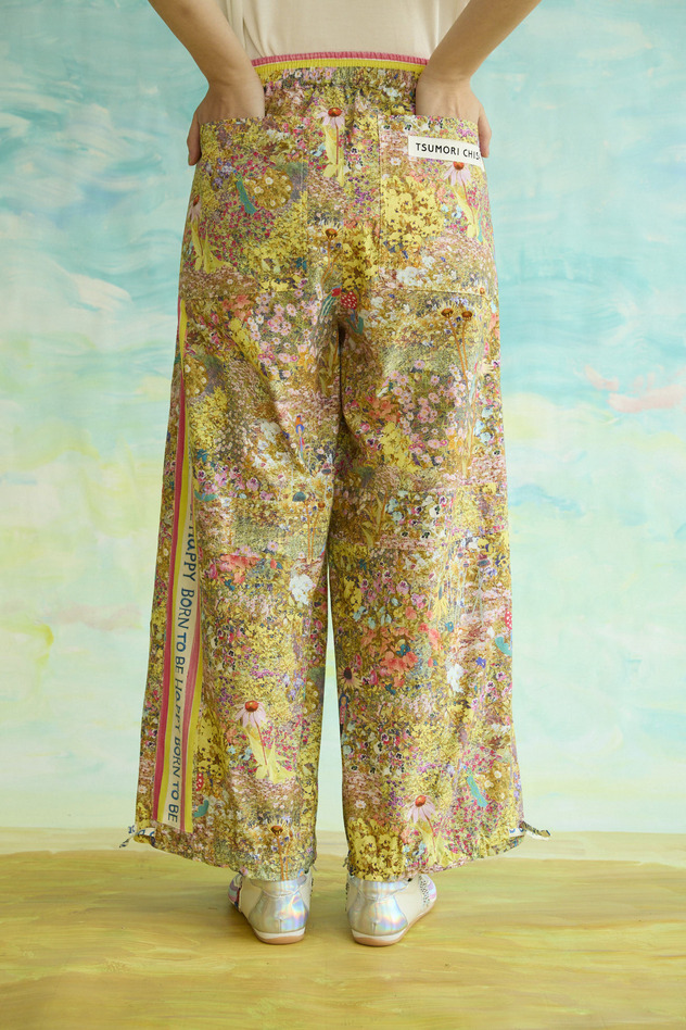 2.Happy flower field pants 詳細画像 yellow 7