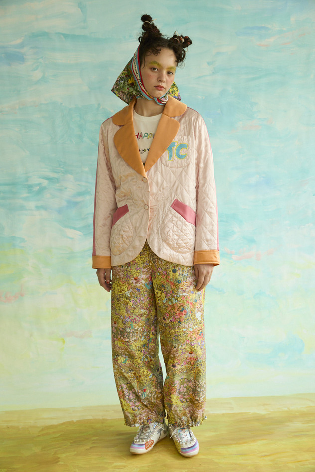 2.Happy flower field pants 詳細画像 yellow 9