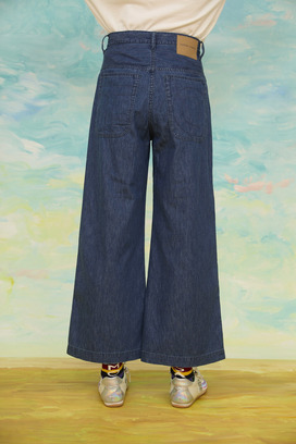 62.Print denim pants 詳細画像