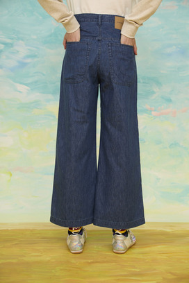 62.Print denim pants 詳細画像