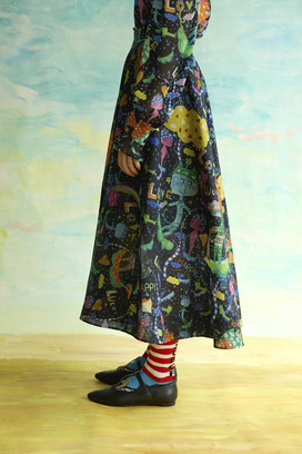 30.Mame neko skirt 詳細画像
