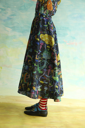 30.Mame neko skirt 詳細画像