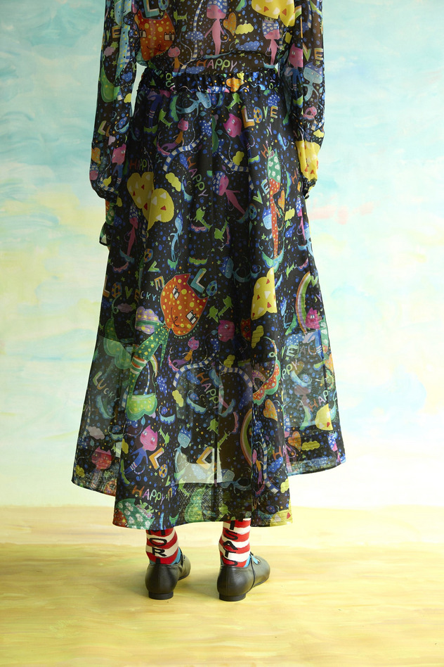 30.Mame neko skirt 詳細画像 off white 20