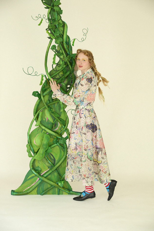 30.Mame neko skirt 詳細画像 off white 6