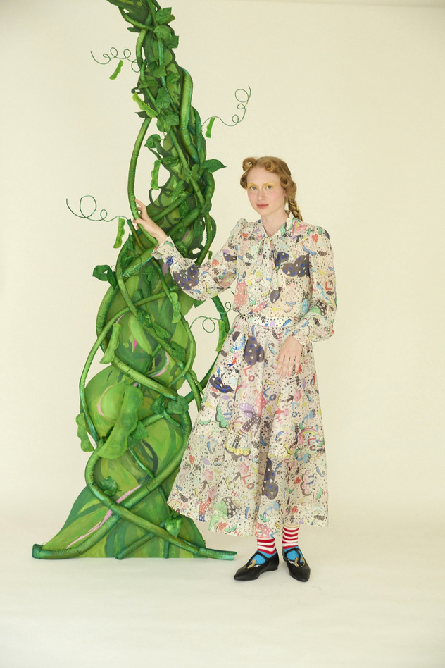 30.Mame neko skirt 詳細画像 off white 7