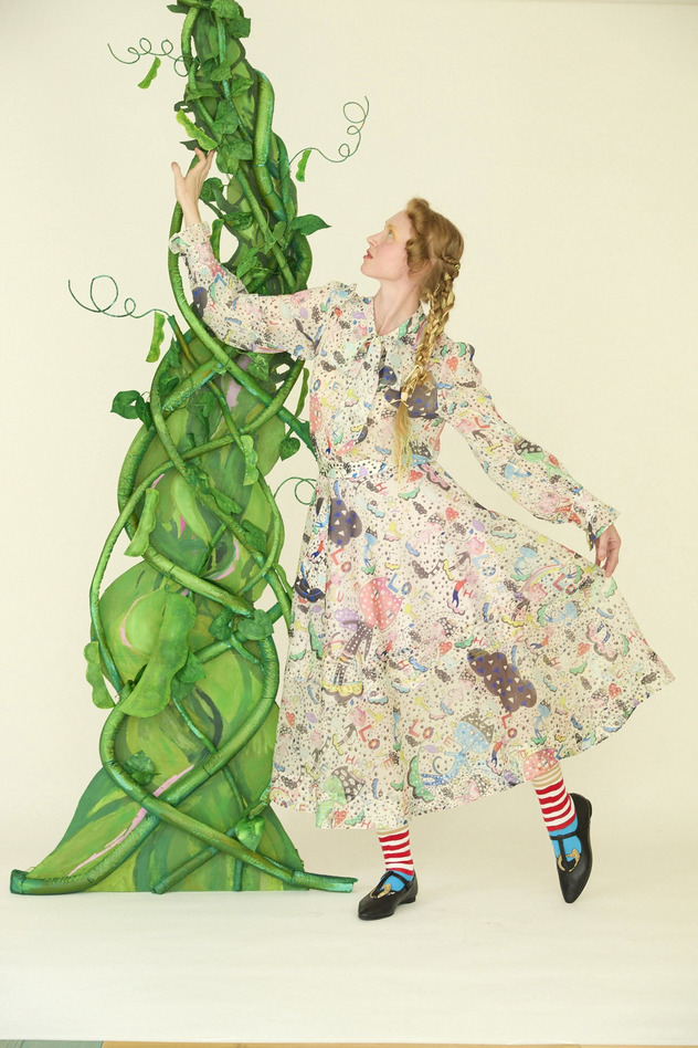 30.Mame neko skirt 詳細画像 off white 9