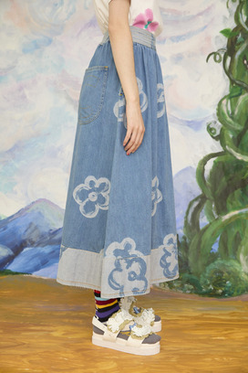 55.Hana JQ denim skirt 詳細画像