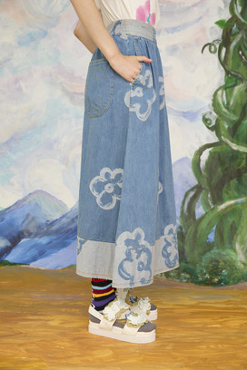 55.Hana JQ denim skirt 詳細画像