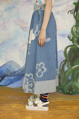 55.Hana JQ denim skirt 詳細画像