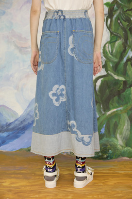 55.Hana JQ denim skirt 詳細画像