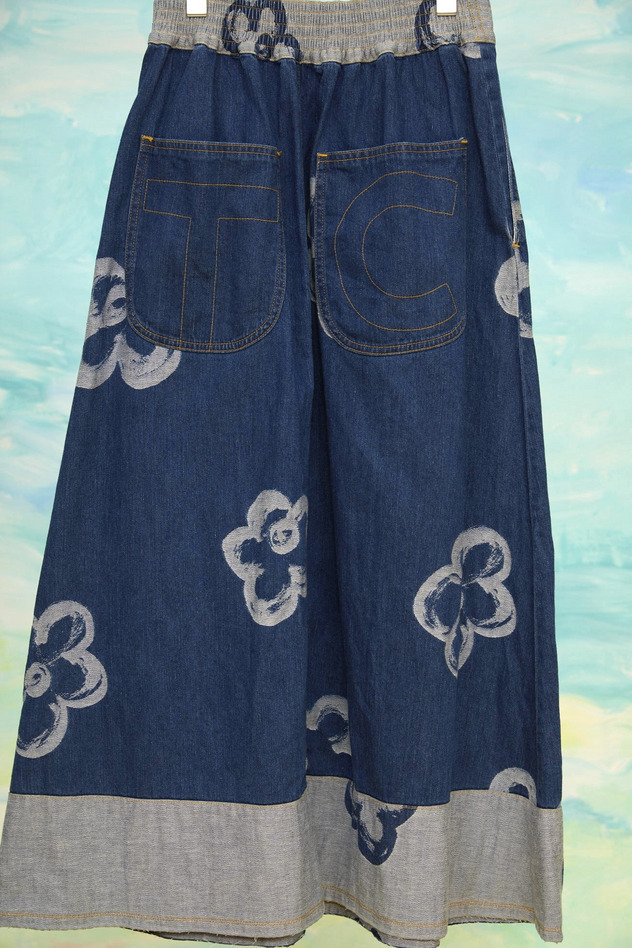 55.Hana JQ denim skirt 詳細画像 blue 19