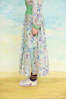 75.Floral dot skirt 詳細画像