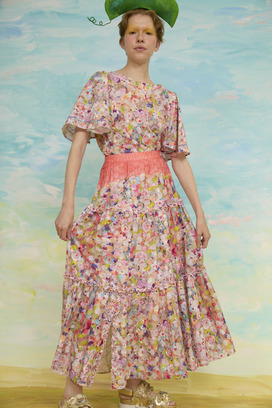75.Floral dot skirt 詳細画像