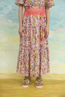 75.Floral dot skirt 詳細画像