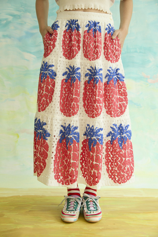 96.KIICHIGO skirt 詳細画像 off white 2