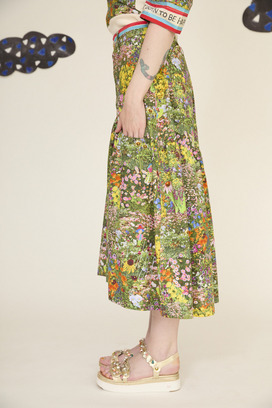 3.Happy flower field skirt 詳細画像