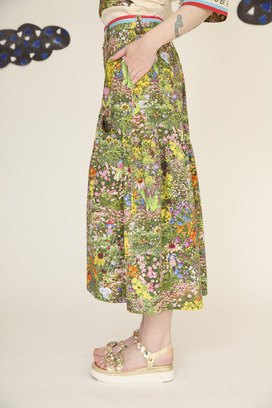 3.Happy flower field skirt 詳細画像