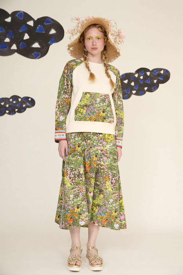 3.Happy flower field skirt 詳細画像 yellow 11