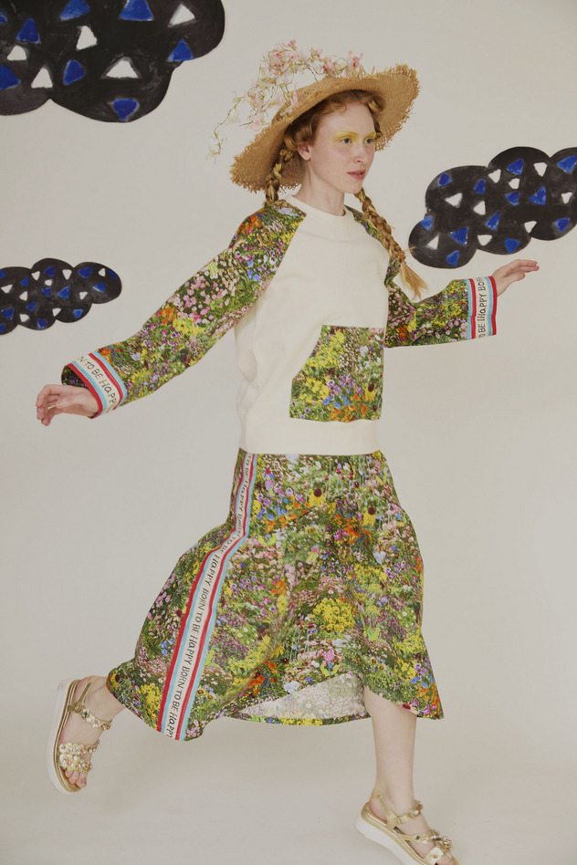 3.Happy flower field skirt 詳細画像 yellow 12