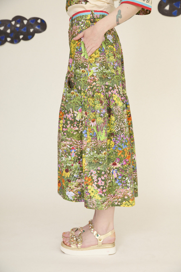 3.Happy flower field skirt 詳細画像 yellow 5