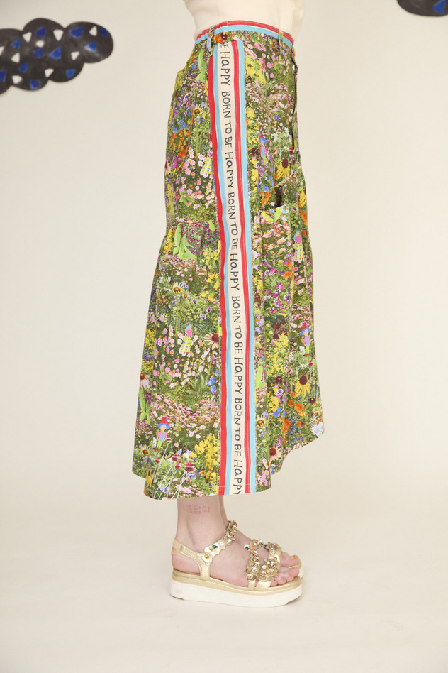 3.Happy flower field skirt 詳細画像 yellow 8