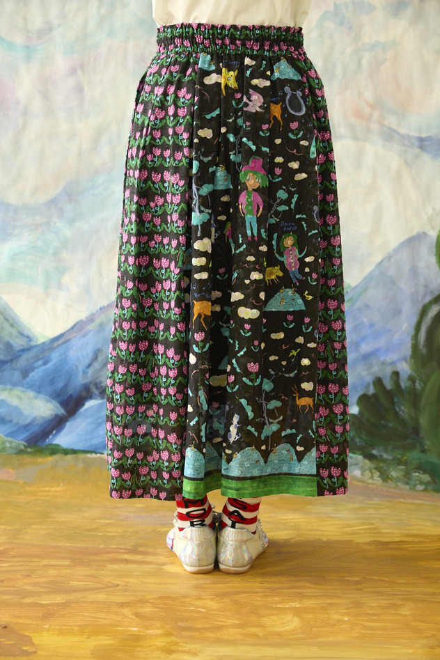103.Happy Beanstalk skirt 詳細画像 off white 8