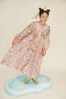 73.Floral dot dress 詳細画像
