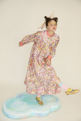73.Floral dot dress 詳細画像