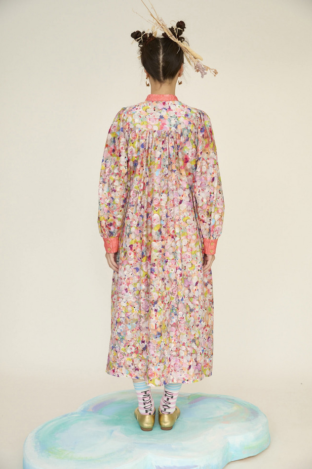 73.Floral dot dress 詳細画像 pink multi 10