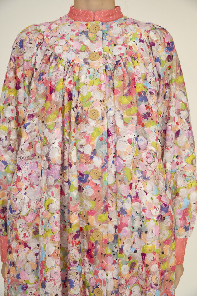 73.Floral dot dress 詳細画像 pink multi 5