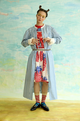 18.Happy stripe dress 詳細画像