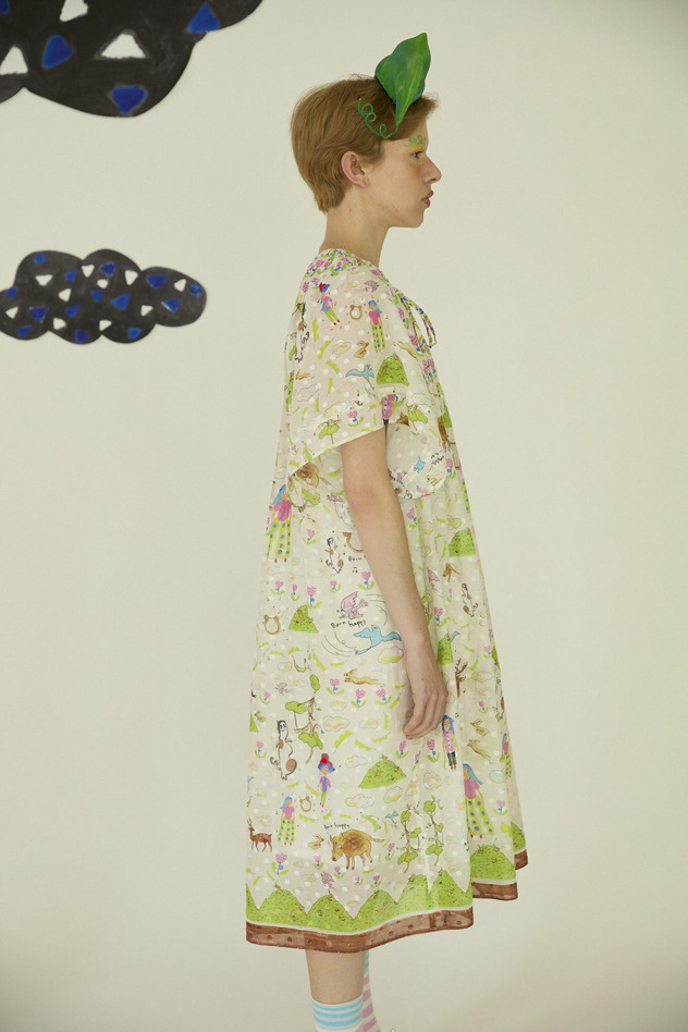 101.Happy Beanstalk dress 詳細画像 off white 9