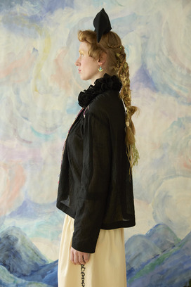 15.Shadow border blouse 詳細画像