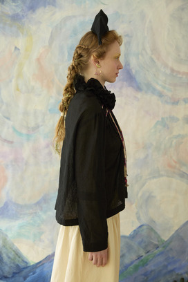 15.Shadow border blouse 詳細画像