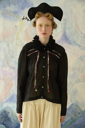 15.Shadow border blouse 詳細画像