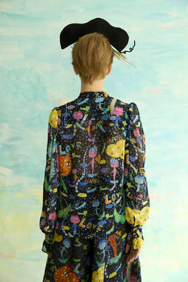 29.Mame neko blouse 詳細画像