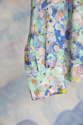 74.Floral dot blouse 詳細画像