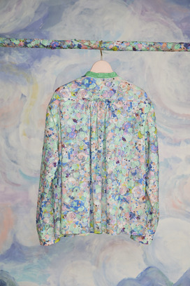 74.Floral dot blouse 詳細画像