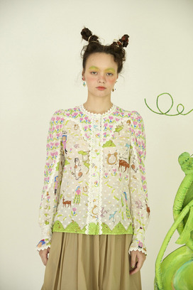 102.Happy Beanstalk blouse 詳細画像