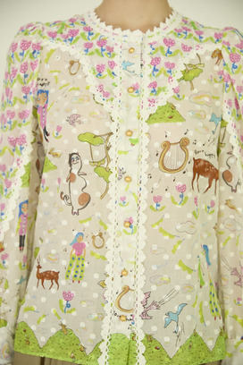 102.Happy Beanstalk blouse 詳細画像