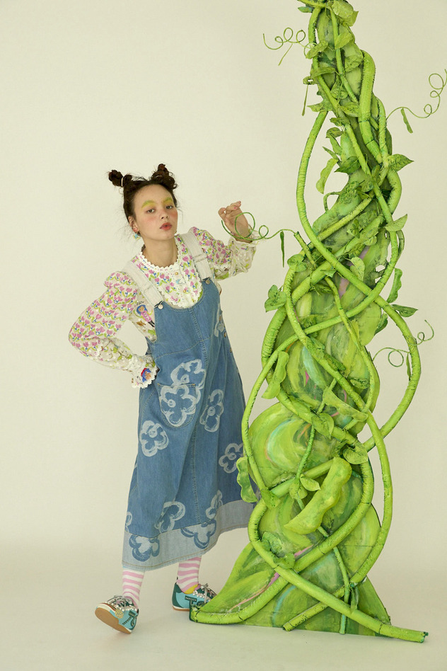 102.Happy Beanstalk blouse 詳細画像 off white 6