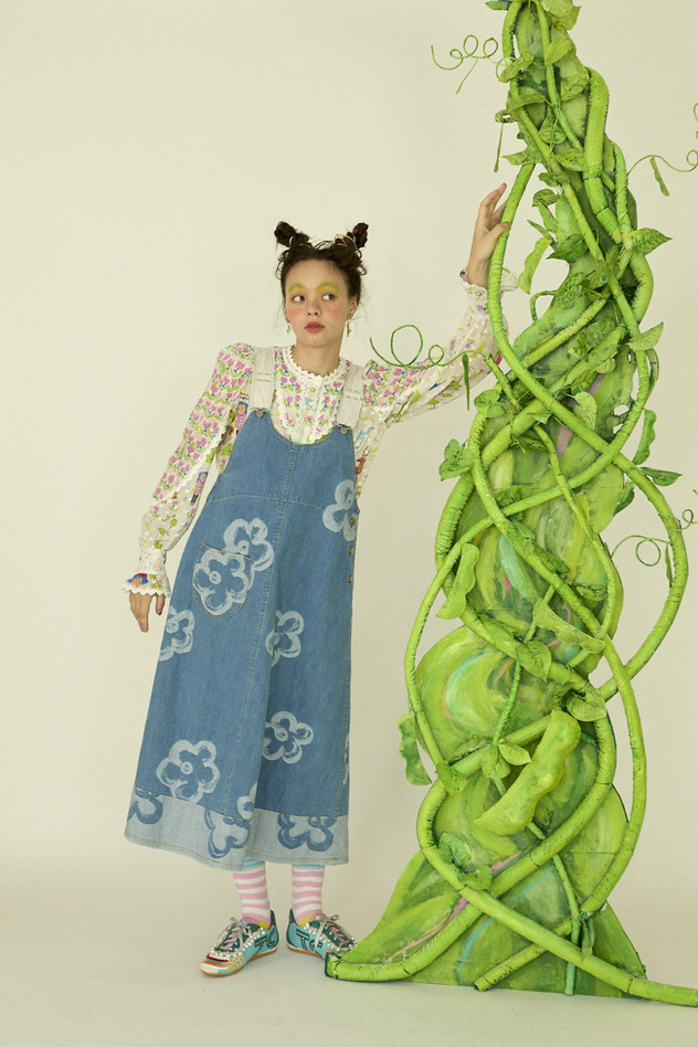 102.Happy Beanstalk blouse 詳細画像 off white 7