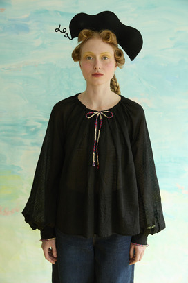 16.Shadow border blouse 詳細画像