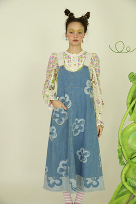 56.Hana JQ denim dress 詳細画像