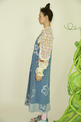 56.Hana JQ denim dress 詳細画像
