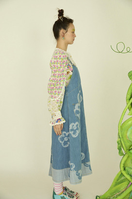 56.Hana JQ denim dress 詳細画像