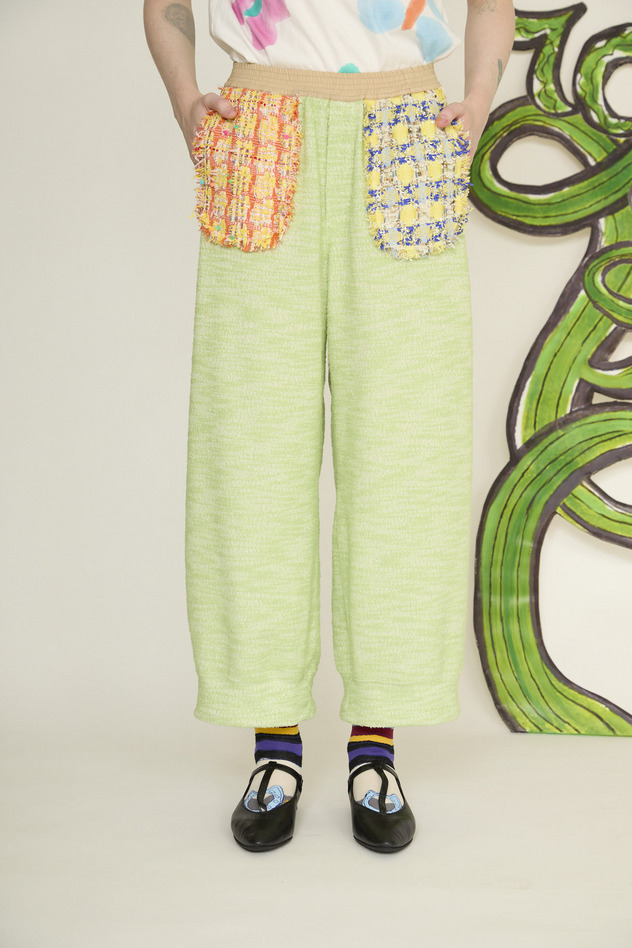 Linton tweeds jersey pants 詳細画像 off white 13
